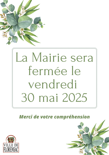 FERMETURE MAIRIE